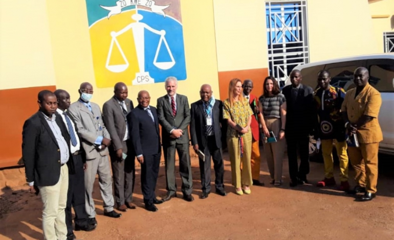 Partenariat Canada/Centrafrique: visite officielle de l’ambassadeur du canada à la cour pénale spéciale.