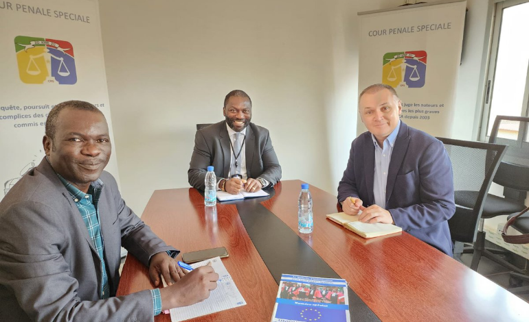 Visite de M. Marcus Davies, Conseiller politique au Haut-commissariat du Canada à Yaoundé