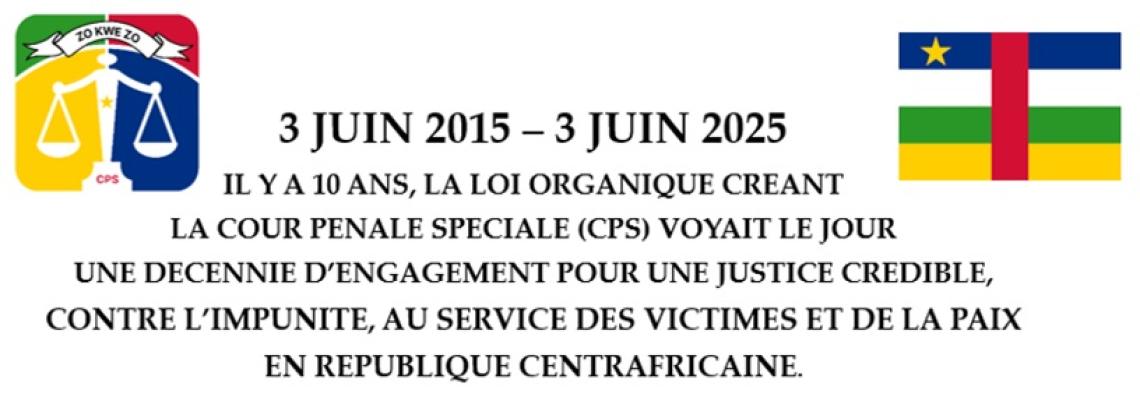 10e anniversaire de la loi organique créant la CPS