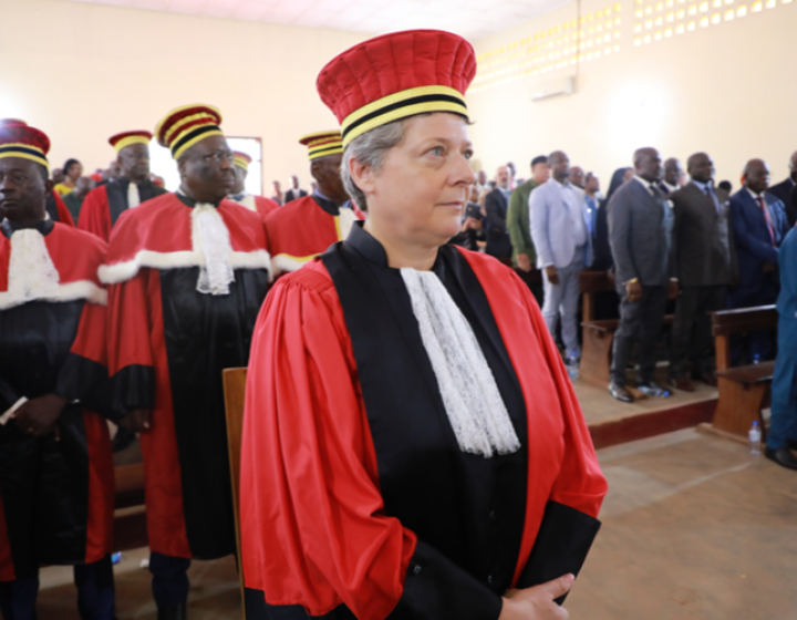 Audience solennelle de prestation de serment