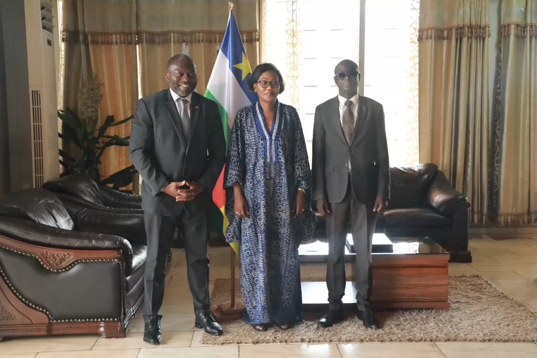 La Cour pénale spéciale (CPS) à la rencontre de Son Excellence Sylvie Baïpo